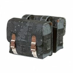 Double Sacoche Vélo BASIL BohÚme 35L Gris