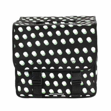 Paire Sacoches Vélo 40L URBAN PROOF Dots Noir – Image 2