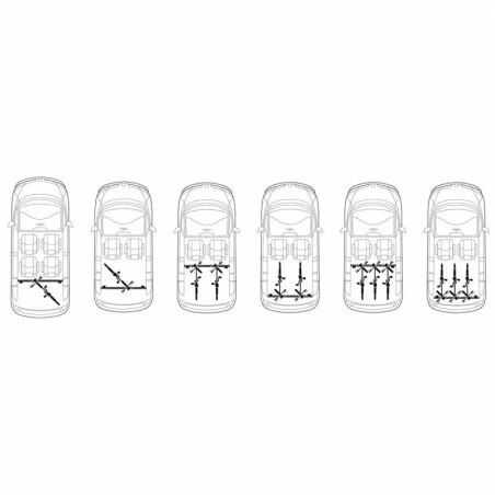 Porte Vélo Voiture Fixation Coffre PERUZZO Genova – Image 2
