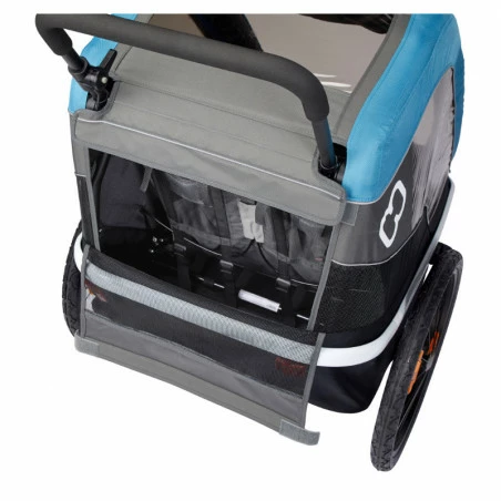 Hamax AS Remorque Vélo Poussette 2 Enfants HAMAX Avenida Citron – Image 5