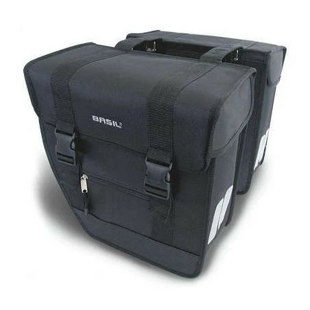 Sacoche Vélo Double Basil Tour XL 40L Sur Porte Bagage