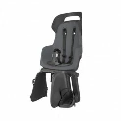 Siège Vélo Bébé Porte-bagage BOBIKE Go Maxi Gris Foncé 9 à 22kg
