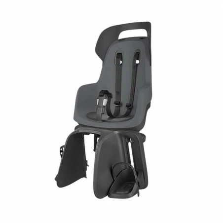 Siège Vélo Bébé Porte-bagage BOBIKE Go Maxi Gris Foncé 9 à 22kg