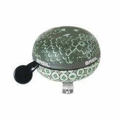 Sonnette Vélo BASIL 8cm Bohème Vert Forêt