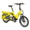 Vélo Cargo électrique Longtail TERN GSD S10 Jaune LR