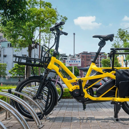 Vélo Cargo électrique Longtail TERN GSD S10 Jaune LR – Image 3