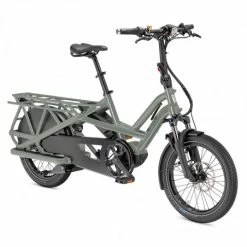 Vélo Cargo électrique Longtail TERN GSD S10 Vert Sage LR