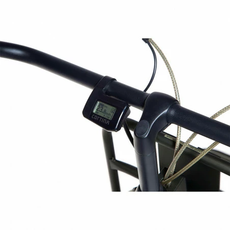 Vélo électrique Hollandais CORTINA E-U4 3v Vert 28" M/50 (de 1m65 à 1m77) Bas Jusqu'à 70km – Image 6